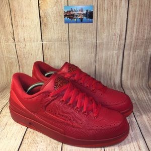 Jordan Retro 2 Low GYM RED Sz 10.5 2016